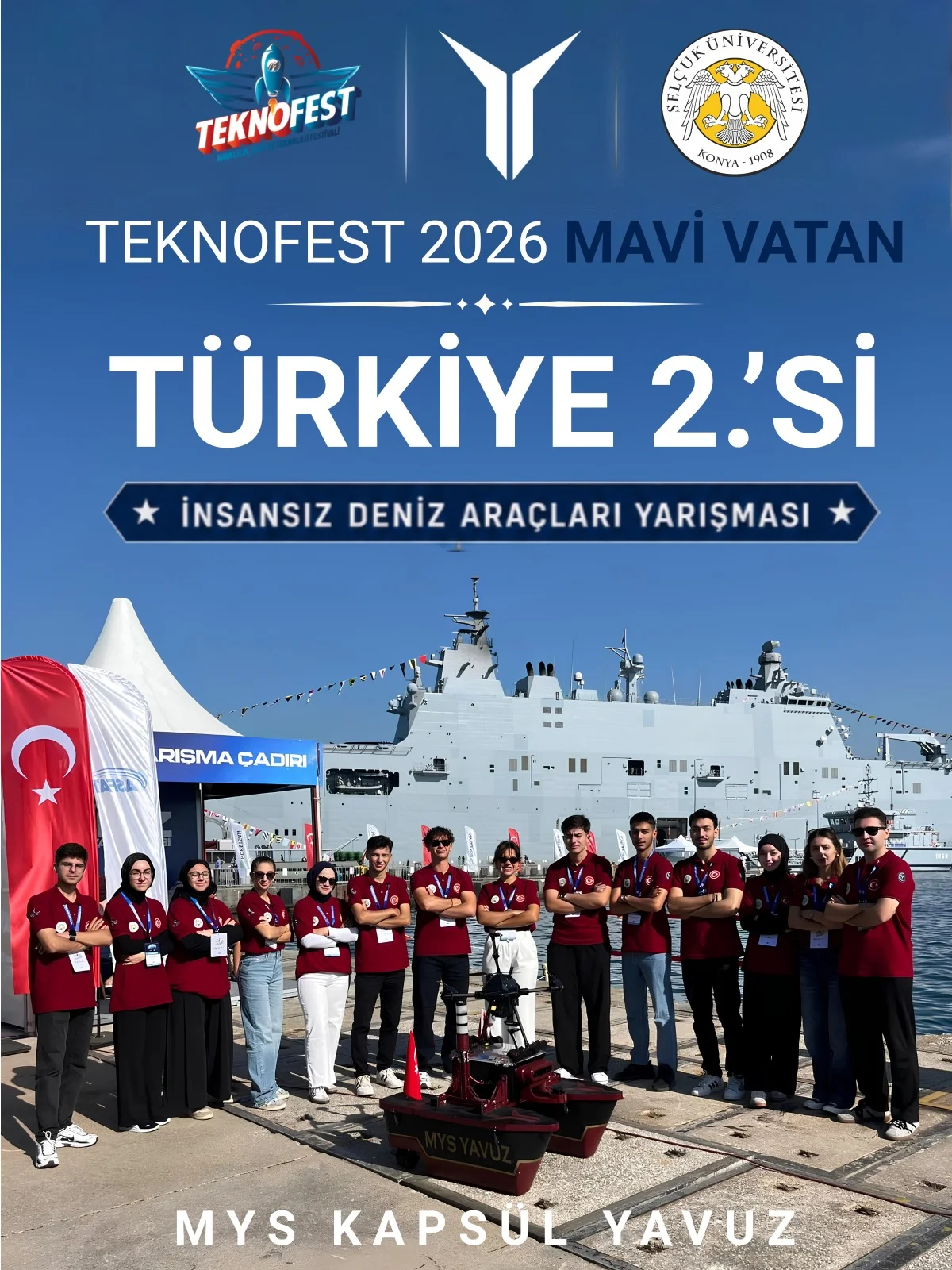 Teknofest Mavi Vatan’da Büyük Başarı!